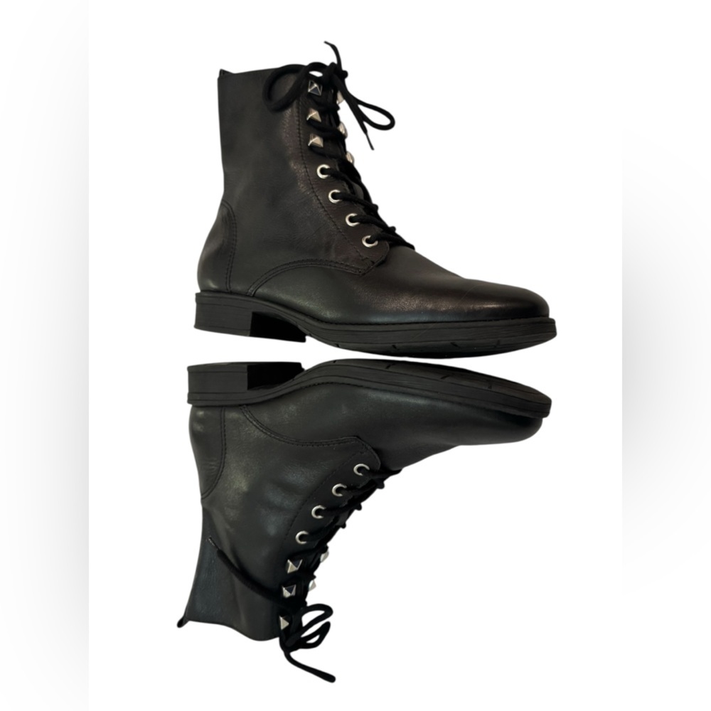 Chelsea Crew Black Label Shiloh Combat Boots 7